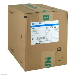 KOCHSALZLÖSUNG 0,9% B.Braun deterdžent za suđe Ecotainer, 10x500 ml