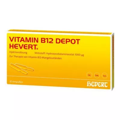 VITAMIN B12 DEPOT Hevert ampule, 10 kom