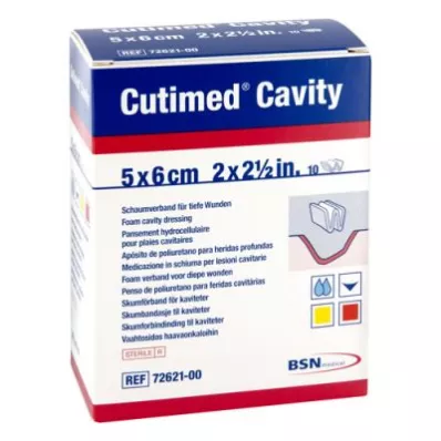 Cutimed Cavity pjenasti konektor 5x6cm neljepljiv (10 komada)