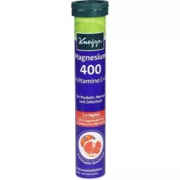 KNEIPP Magnezij 400+C+E šumeće tablete, 15 kom