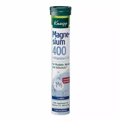 KNEIPP Magnezij 400+C+E šumeće tablete, 15 kom