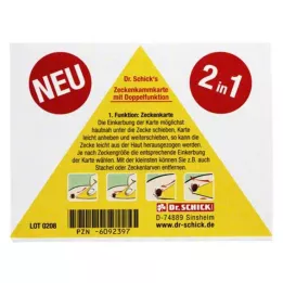 TICK COMB CARD, 1 kom