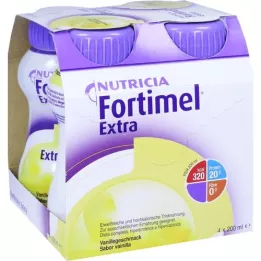 FORTIMEL Ekstra aroma vanilije, 4X200 ml