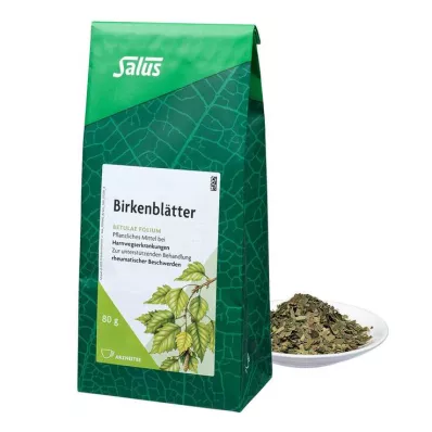BIRKENBLÄTTER Organic Betulae folium Salus čaj, 80 g