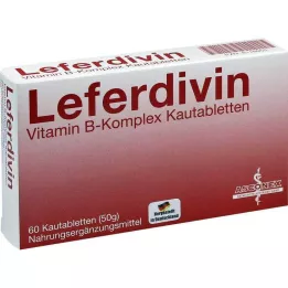 LEFERDIVIN Vitamin B složena tableta žvakanja, 60 sati