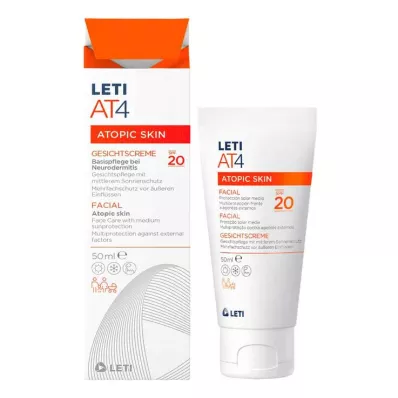 LETI AT4 krema za lice SPF 20, 50 ml