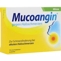 MUCOANGIN Mint 20 mg pastile, 18 kom