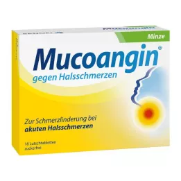 MUCOANGIN Mint 20 mg pastile, 18 kom