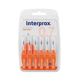 INTERPROX super micro orange Interdental Blis, 6 kom