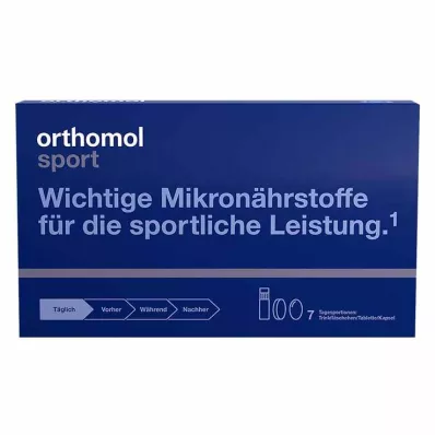 ORTHOMOL Kombinacija sportske bočice/tablete/kapsule, 7 kom