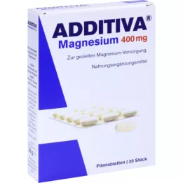 ADDITIVA Magnezij 400 mg filmom obložene tablete, 30 kom