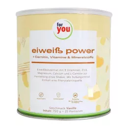 FOR YOU protein power prah vanilije, 750 g