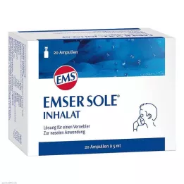 EMSER Samostalna inhalacijska otopina za nebulizator, 20 kom