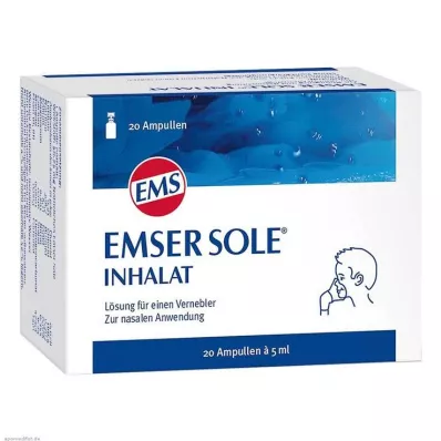 EMSER Samostalna inhalacijska otopina za nebulizator, 20 kom