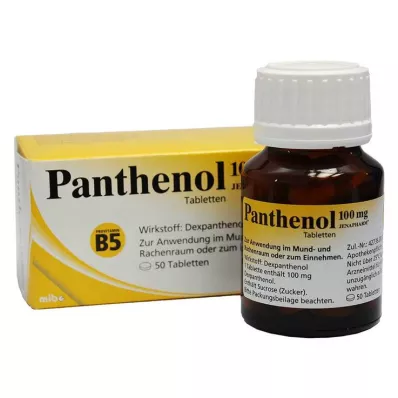 PANTHENOL 100 mg Jenapharm tablete, 50 kom