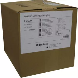 ASKINA Pakovanje od gaze, veličina šljive, sterilno, 2 x 500 komada