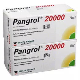 PANGROL 20 000 gastrorezistentnih tableta, 200 kom