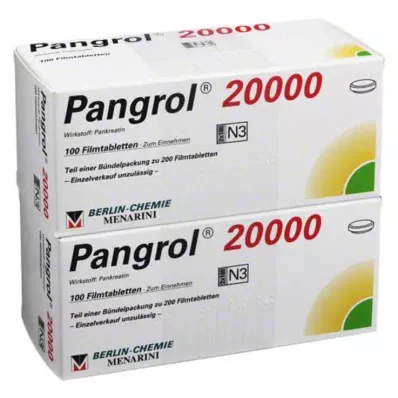 PANGROL 20 000 gastrorezistentnih tableta, 200 kom