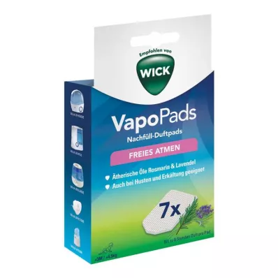 WICK VapoPads 7 jastučići s ružmarinom i lavandom WBR7, 1 str