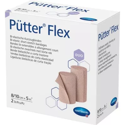 PÜTTER Flex Duo zavoj 8/10 cmx5 m, 2 kom