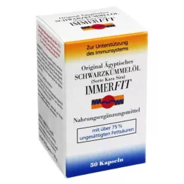 SCHWARZKÜMMELÖL Immerfit kapsule, 50 kom