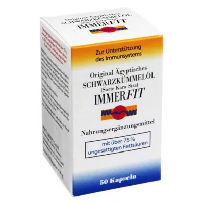 SCHWARZKÜMMELÖL Immerfit kapsule, 50 kom