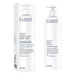 EUBOS FLÜSSIG plava bez mirisa s dozatorom, 400 ml