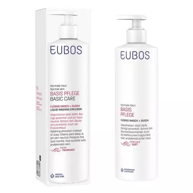 EUBOS FLÜSSIG crvena svježeg mirisa s dozatorom, 400 ml