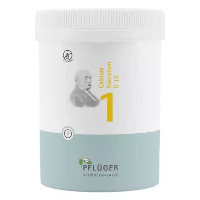 Biokemija Pflueger 1 Calcium fluoratum D 12 tableta, 1000 kom Biokemija Pflueger 1 Calcium fluoratum D 12 tableta, 1000 kom