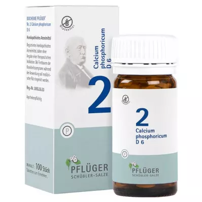 Biokemija Pflueger 2 Calcium phosphoricum D 6 tableta, 100 kom