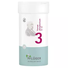 BIOCHEMIE Pflueger 3 Ferrum phosphoricum D 12 tableta, 400 kom