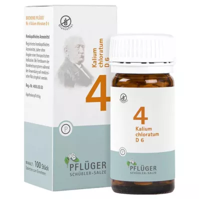BIOCHEMIE Pflueger 4 potassium chloratum D 6 tableta, 100 kom