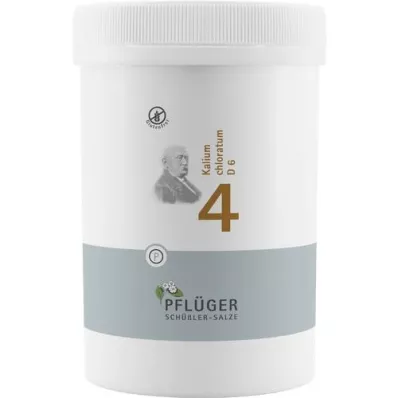 BIOCHEMIE Pflueger 4 Kalium chloratum D 6 tableta, 4000 kom