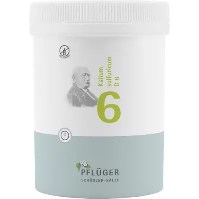 BIOCHEMIE Pflueger 6 Kalium sulfuricum D 6 tableta, 1000 kom