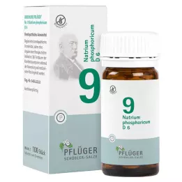 BIOCHEMIE Pflueger 9 Natrum phosphoricum D 6 tableta, 100 kom