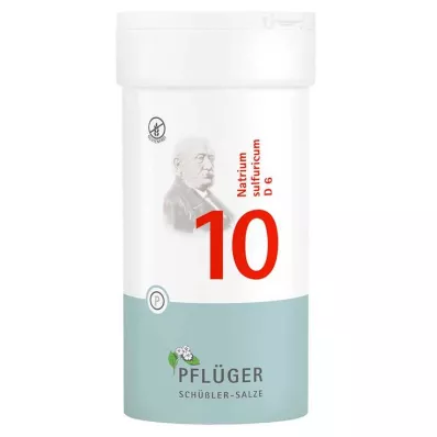 Biokemija Pflueger 10 Natrum sulfuricum D 6 tableta, 400 kom Biokemija Pflueger 10 Natrum sulfuricum D 6 tableta, 400 kom