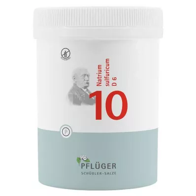 Biokemija Pflueger 10 Natrum sulfuricum D 6 tableta, 1000 kom