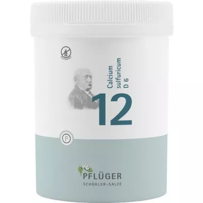 BIOCHEMIE Pflueger 12 Calcium sulfuricum D 6 tableta, 1000 kom