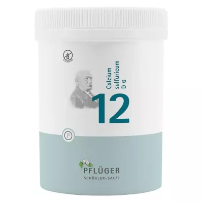 Biokemija Pflueger 12 Calcium sulfuricum D 6 tableta, 1000 kom
