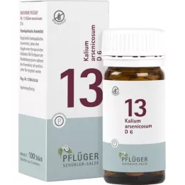 BIOCHEMIE Pflueger 13 Kalium arsenicosum D 6 tableta, 100 kom