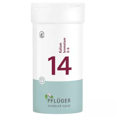 Biokemija Pflueger 14 kalijev bromat.D 6 tableta, 400 kom