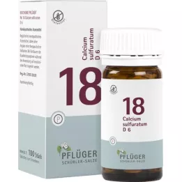 BIOCHEMIE Pflueger 18 Calcium sulfuratum D 6 tableta, 100 kom