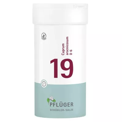 Biochemistry Pflueger 19 Cuprum arsenicosum D 6 tableta, 400 kom
