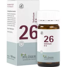 BIOCHEMIE Pflueger 26 Selenium D 6 tableta, 100 kom