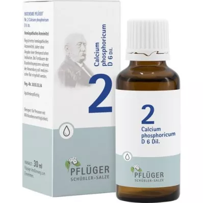 BIOCHEMIE Pflueger 2 Calcium phosphoricum D 6 Tro., 30 ml