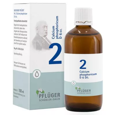 BIOCHEMIE Pflueger 2 Calcium phosphoricum D 6 Tro., 100 ml