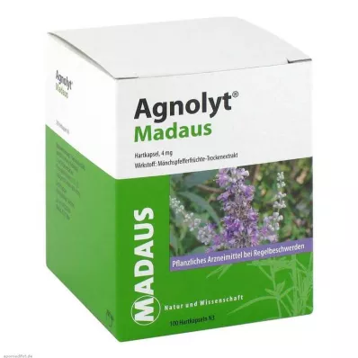 AGNOLYT MADAUS Tvrde kapsule, 100 kom