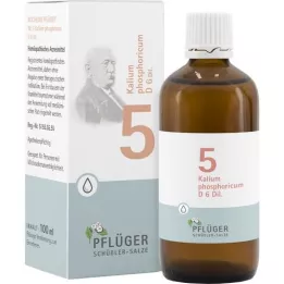 BIOCHEMIE Pflüger 5 kalijev fosfor d 6 kap., 100 ml