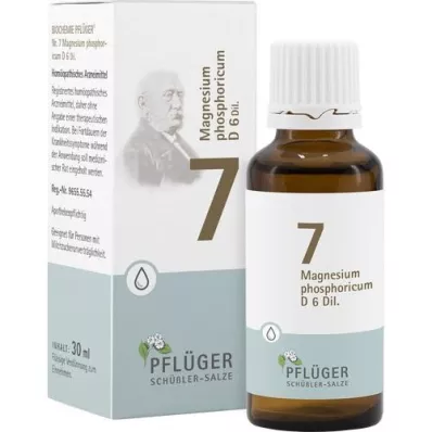 BIOCHEMIE Pflueger 7 Magnesium phosphoricum D 6 Tro, 30 ml