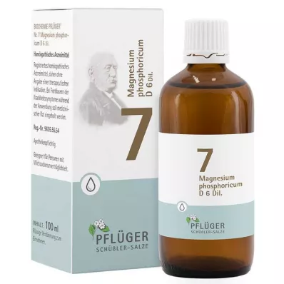 Biokemija Pflueger 7 Magnesium phosphoricum D 6 kapi, 100 ml Biokemija Pflueger 7 Magnesium phosphoricum D 6 kapi, 100 ml